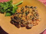 Curry de lentilles et aubergine