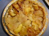 Tatin de boudin blanc aux pommes