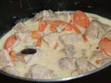 Blanquette de veau a la feve de tonka