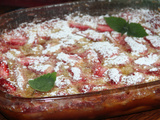 Clafoutis ou tout comme, aux fraises mariguette