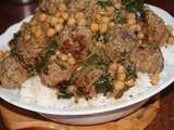 Curry de boulettes d'agneau a l'indienne