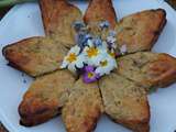 Gateau moelleux a la rhubarbe et au mascarpone