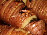 Hasselback potatoes pommes de terre roties a la suedoise