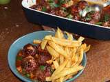 Juicy lucy meatballs boulettes de viande fondantes