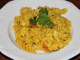 One pot pasta poulet, curcuma, pavot