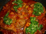 Osso buco d'ete et sa gremolata