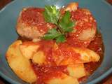 Paupiettes de veau sauce tomate