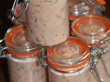 Rillettes aux deux saumons, aromatiques et orri