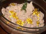 Rillettes de deux saumons, fromage frais, gingembre, herbes et citron