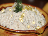 Rillettes de maquereaux fromage frais, citron confit et citron de menton , aneth, capres