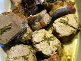 Filets mignons au pesto