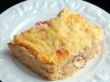 Gratin de chou fleur à la moutarde et à la tomate