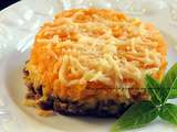 Parmentier de butternut aux lentilles