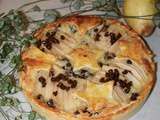 Tarte aux poires et chocolat