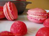 Macarons à la fraise Tagada