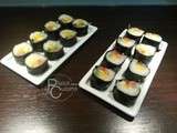 Makis, facile à faire ............ avec une toile Silpat®