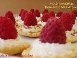 Mini-Tartelettes Framboise Mascarpone