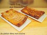 Tarte fine aux Pommes