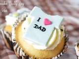 Cupcakes Spécial Daddy Day + Tutoriel Déco