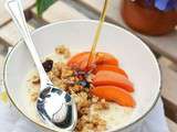 Porridge vanillé fondant et croquant au granola