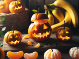 Comment transformer des fruits en décoration pour Halloween