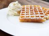 Pâte à gaufre légère et croustillante sans beurre