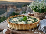 Qu'est-ce que la quiche végétarienne épinards feta