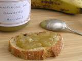 Confiture de banane au rhum