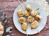 Boulettes poulet au citron et basilic