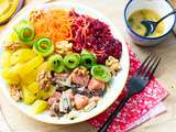 Poke bowl de truite