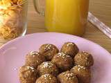 Boulettes corn flakes Nestlé®, dattes et amandes (vegan et sans gluten)