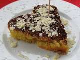 Gâteau aux amandes pour la Saint-Valentin