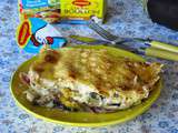 Lasagnes aux légumes et jambon de pays (coeur de bouillon Maggi®)