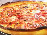 Tarte thon, tomate et moutarde