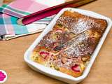 Clafoutis à la rhubarbe - cuisson à l'Omnicuiseur ou au four