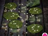 Cookies au thé matcha, gingembre et chocolat blanc