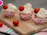 Cupcakes salés tomates jambon et tome