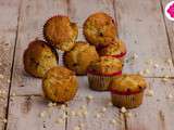 Muffins aux pépites de chocolat noirs et blancs - Hommage à Cassandra