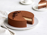 Entremets chocolat vanille