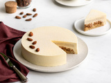 Entremets vanille amandes