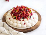 Pavlova aux fruits rouges