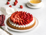 Tarte aux fraises facile et rapide