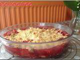 Crumble fraise/banane