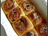 Chelsea Buns: Petits Pains Briochés Aux Raisins