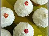 ▲Cupcakes noix de coco et citron▲