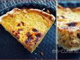 Tarte au potimarron, châtaignes et lardons au Thermomix