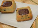 Financiers et ganache au chocolat