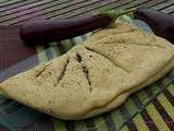 Fougasse aux aubergines et ricotta