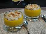 Mousse de foie gras sur lit de mangue