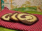 Shortbreads roulés au chocolat